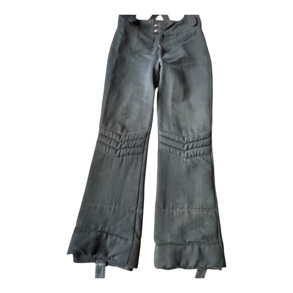 Profile vintage black bib snow pant bib men size 36 tall - Picture 7 of 9